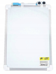 Tablica Suchościeralna Biała Metalowa Magnetyczna Na Flamaster 30X20