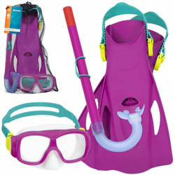 Bestway zestaw do snorkelingu Explora Essential młodzieżowy, maska, fajka, płetwy