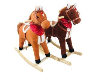 DUŻY KOŃ NA BIEGUNACH