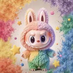 FIGURKA NIESPODZIANKA LABUBU MONSTERS MASKOTKA BRELOK KOLEKCJONERSKA SERIA 4