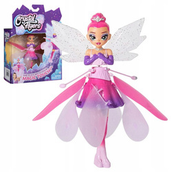 CRYSTAL FLYERS LATAJĄCA WRÓŻKA MAGICZNA UNOSZĄCA SIĘ W POWIETRZU RÓŻOWA