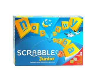 GRA SCRABBLE JUNIOR- MATTEL POLSKA WERSJA