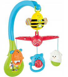 KARUZELA MUZYCZNA 3w1 DO ŁÓŻECZKA Smily Play