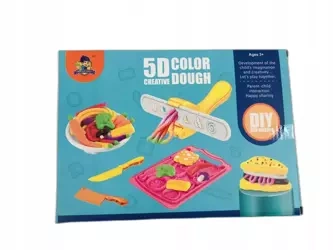 udostępnij Ciastolina ciasto plasto wyciskarka warzywa zestaw