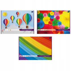 BLOK RYSUNKOWY KOLOROWY A3