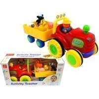 TRAKTOREK Z PRZYCZEPĄ I ZWIERZĘTAMI, INTERAKTYWNY TRAKTOR