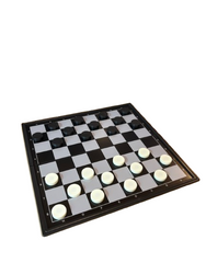 Warcaby Magnetyczne Gra Logiczna Planszowa Klasyczne