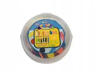 Ciasto plasto zestaw w wiaderku 12 kolorów foremki