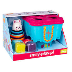 Zamek króliczka Piramidka Sorter Smily Play