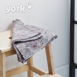 Ścierka do podłogi szara 50 x 60 AZUR York dobrze chłonie wodę i usuwa brud