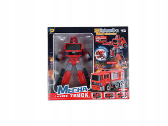 Robot transformer ciężarówka Truck dźwięki światła