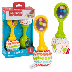 FISHER PRICE GRZECHOTKI MARAKASY GRZECHOCZĄCE ZABAWKA DLA NIEMOWLĄT