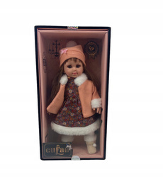Urocza lalka w zimowym stroju 36 cm