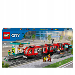 LEGO City Tramwaj miejski ze stacją 60423