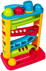 Zjeżdżalnia z piłeczkami i młotkiem SMILY PLAY SP82932